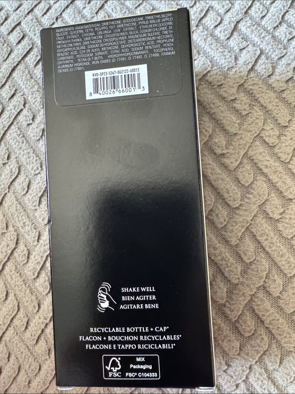 KVD Good Apple Full-Coverage Serum Foundation - Light 012. New in Sealed Box. - Picture 2 of 5